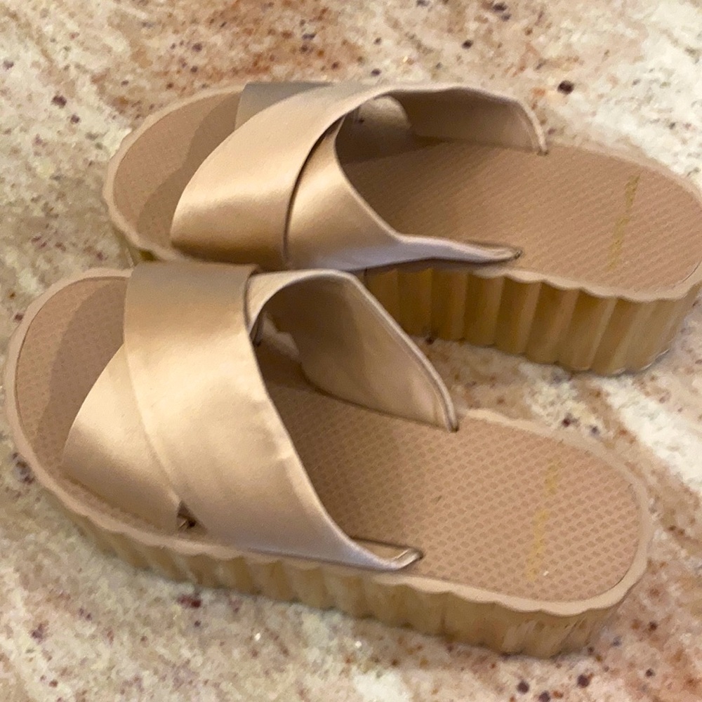 Tory Burch Platform Slide